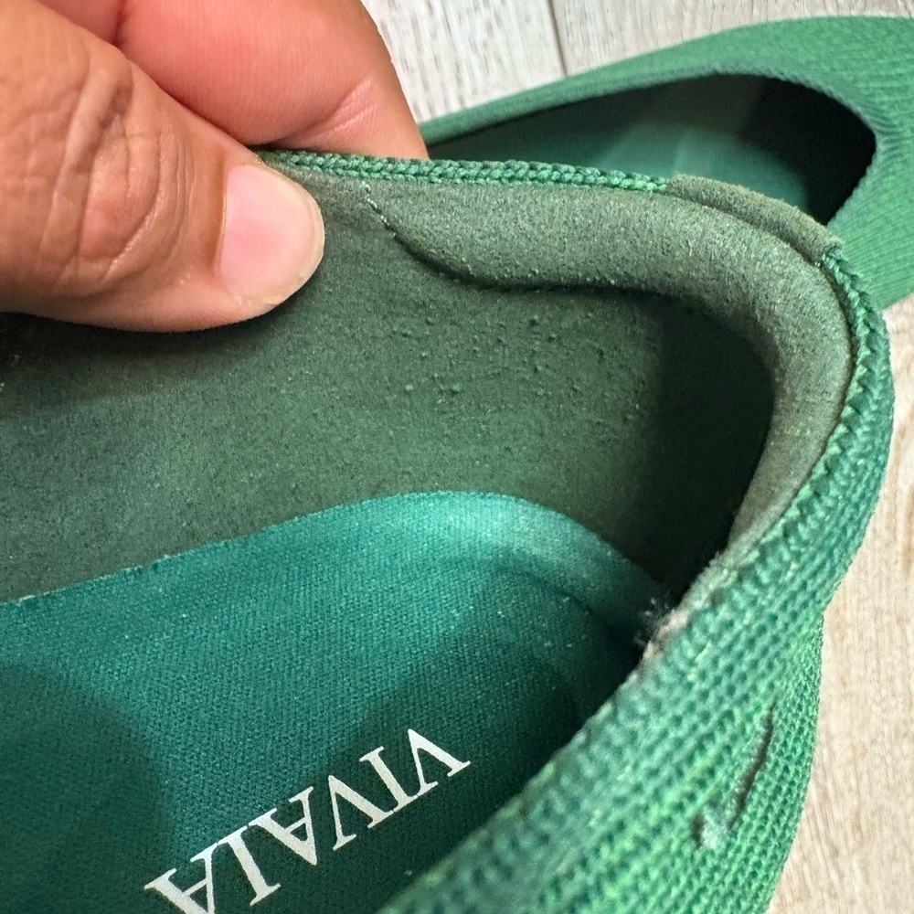 Vivaia Elegant Green Women's Loafers - Picture 8 of 10
